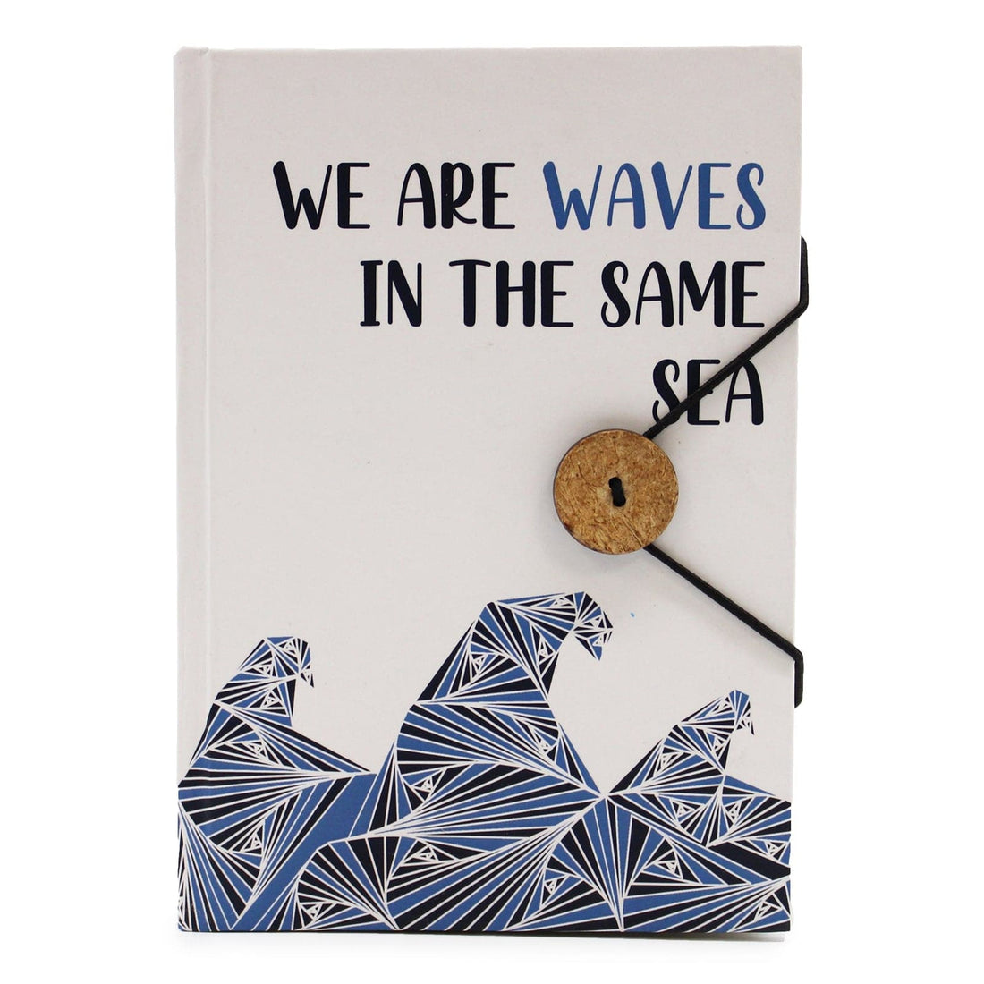 Small Notebook with strap - Waves in the same sea - best price from Maltashopper.com PNB-01