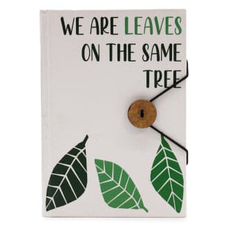 Small Notebook with strap - Leaves on the same tree - best price from Maltashopper.com PNB-02