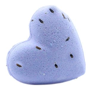Bliss Love Heart Bath Bomb 70g - French Lavender