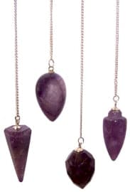 Magic Pendulum - Amethyst - best price from Maltashopper.com GEMMP-02