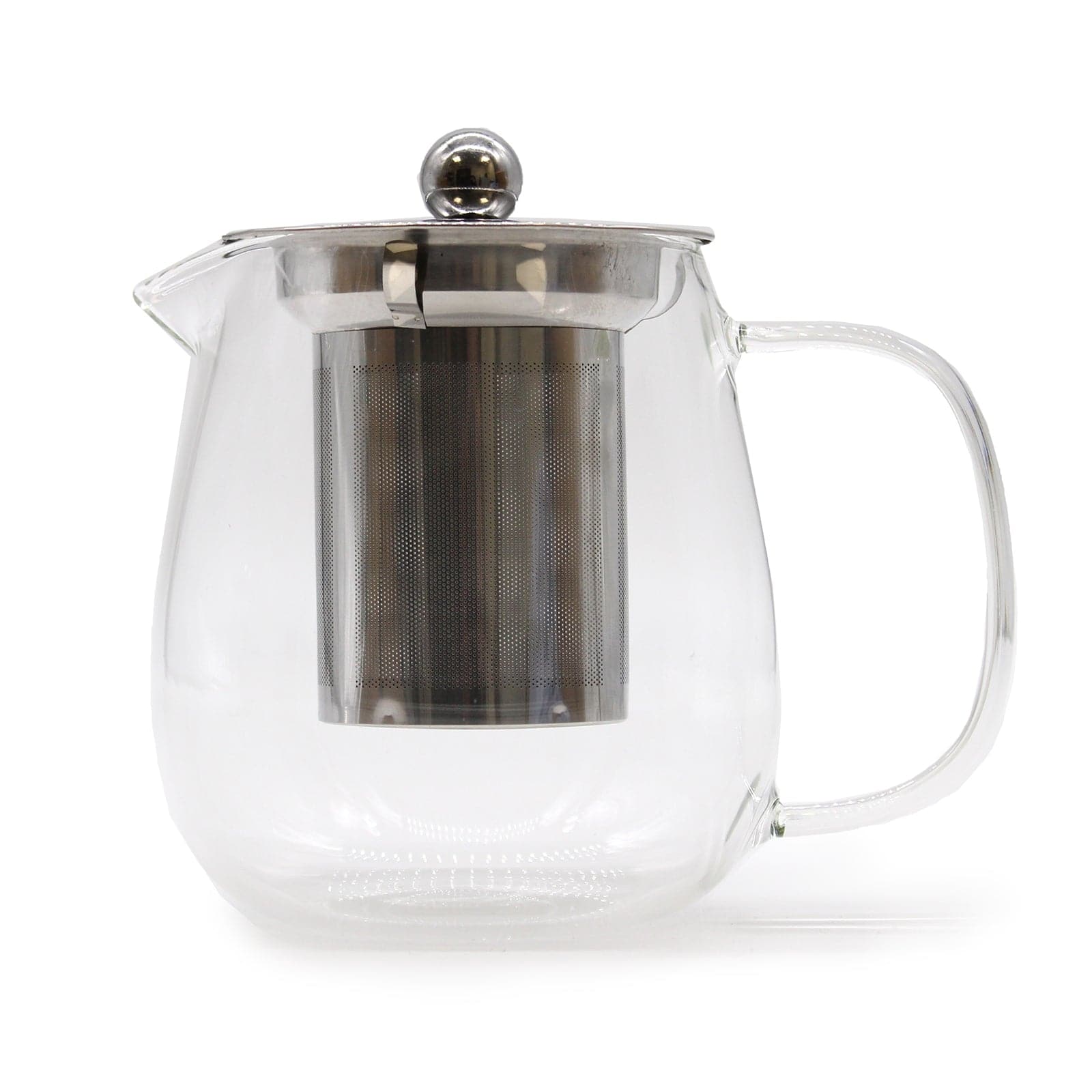 Glass Infuser Teapot - Contemporary - 550ml - best price from Maltashopper.com GTEAP-03