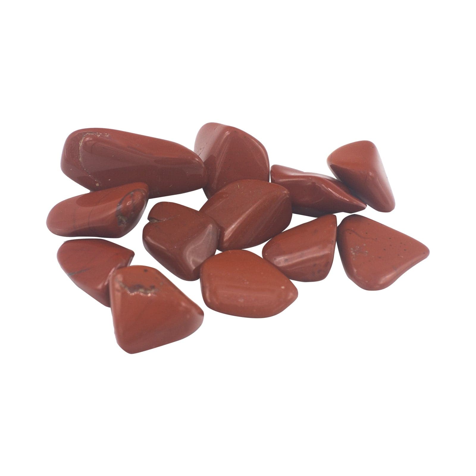 L Tumble Stone - Jasper - Red - best price from Maltashopper.com TBM-05