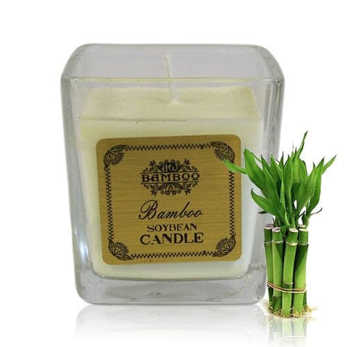 Soybean Jar Candle - Bamboo - best price from Maltashopper.com SOYC-07