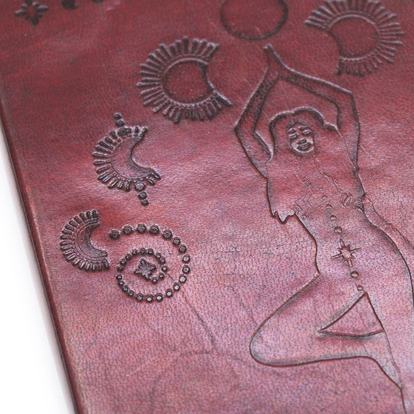 Bliss Small Notebook with strap - Cosmic Goddess