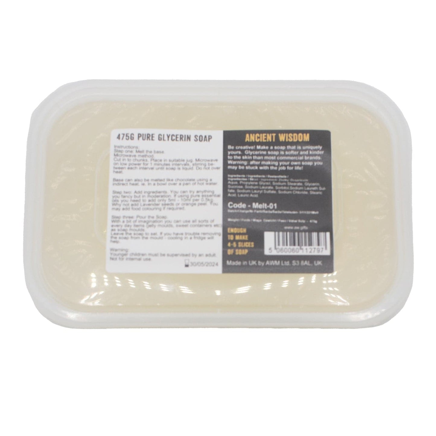 Melt and Pour 475g Soap Kit - best price from Maltashopper.com MELT-01