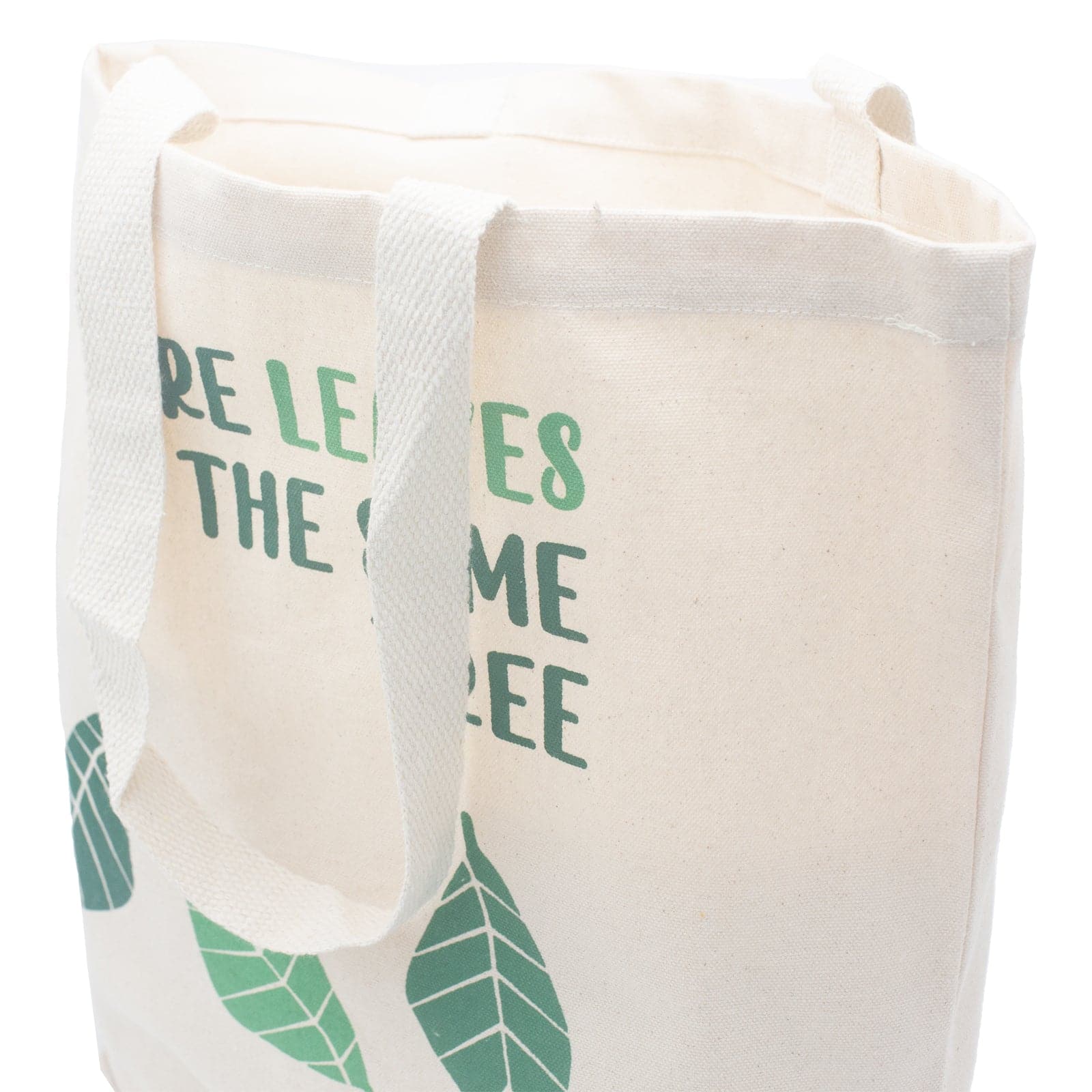 Printed Cotton Bag - We are Leaves - Natural - best price from Maltashopper.com PCB-02C
