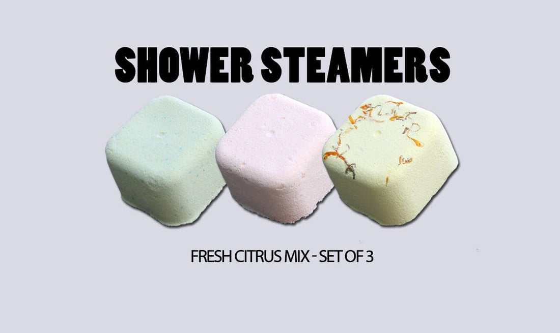 Shower Steamer Set (70g) - Fresh Citrus Mix - best price from Maltashopper.com AROSS-MX2