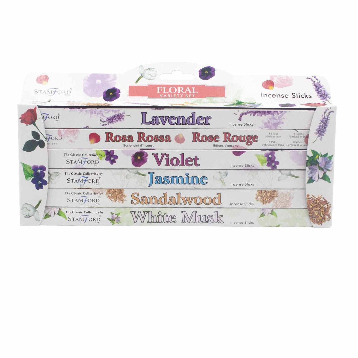 Bliss Stamford Incense Gift Set - Floral