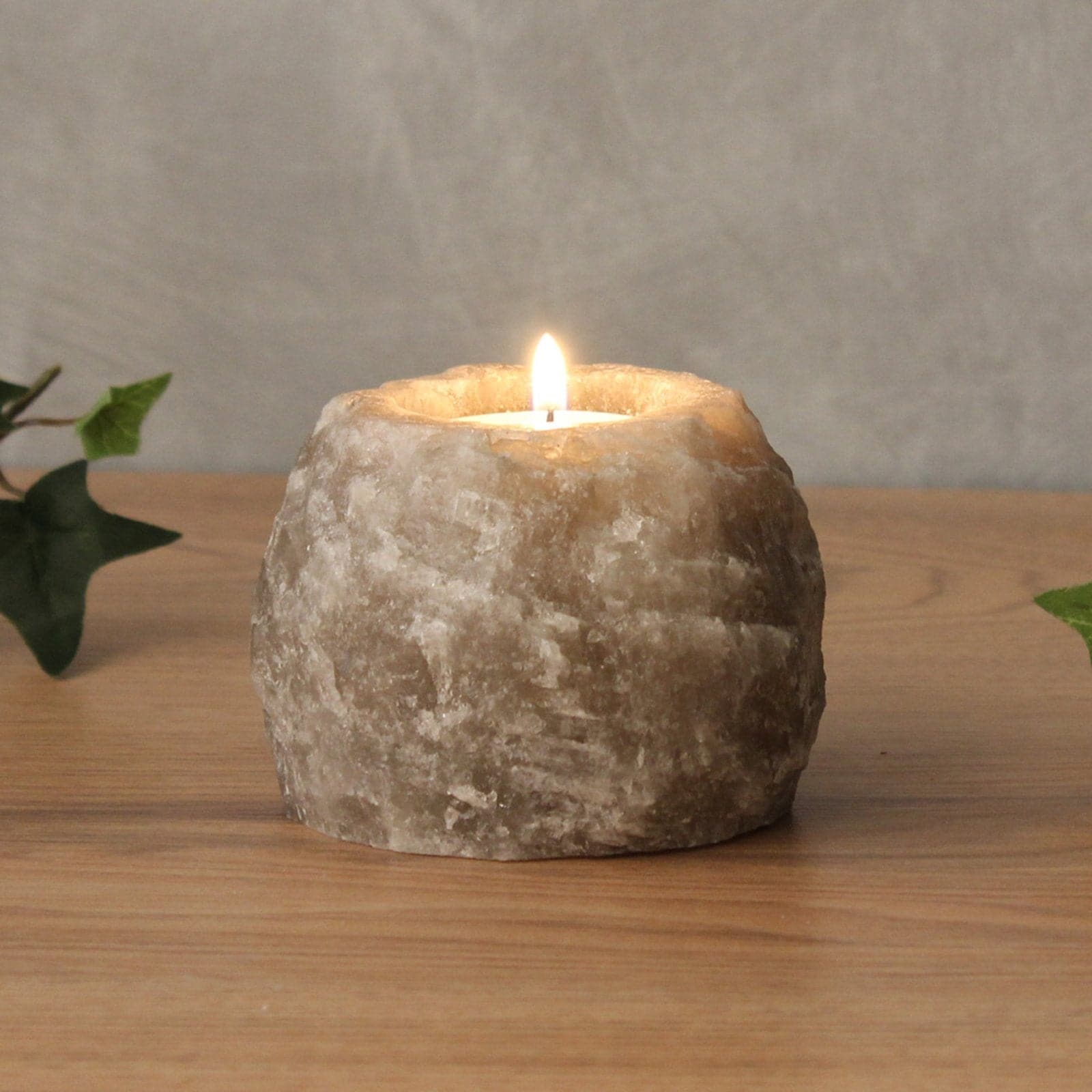 Bliss Grey Salt Candle Holder 600-800g