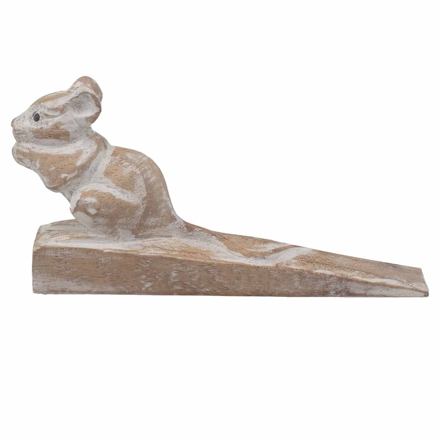 Hand carved Doorstop - Dormouse - best price from Maltashopper.com ADS-01