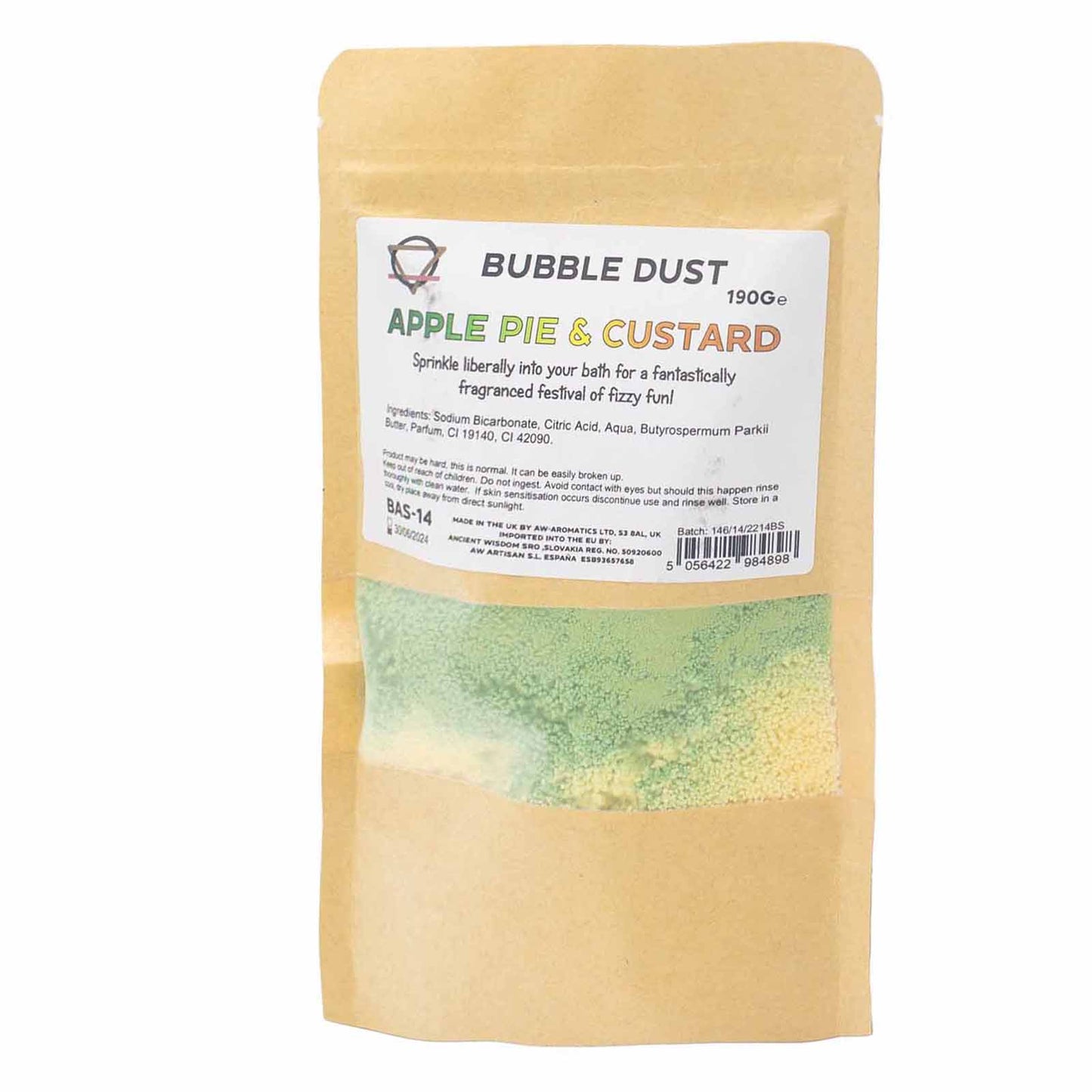 Apple Pie & Custard Bath Dust 200g - best price from Maltashopper.com BAS-14