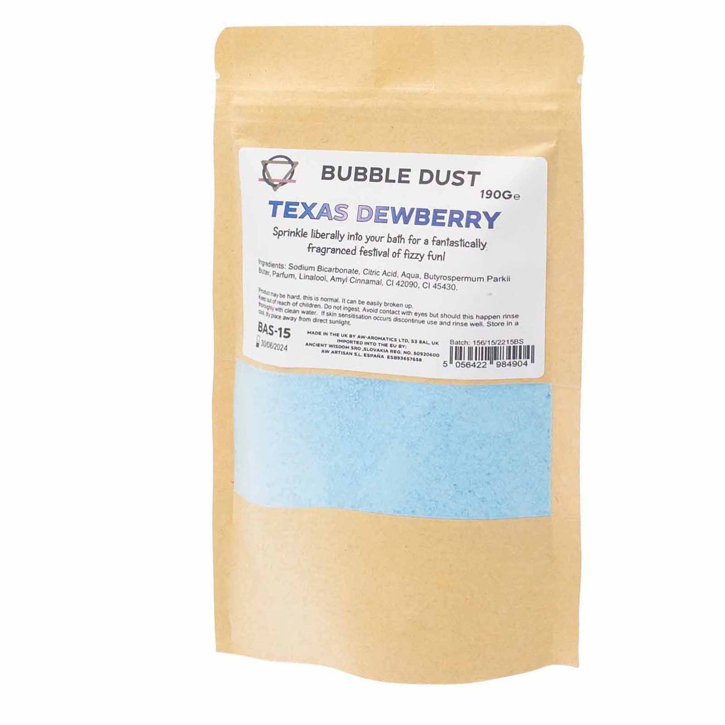 Texas Dewberry Bath Dust 200g - best price from Maltashopper.com BAS-15