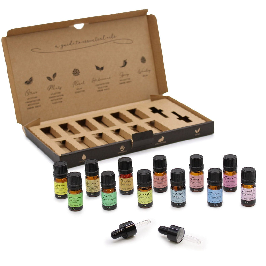 Aromatherapy Essential Oil Set - Starter Pack - best price from Maltashopper.com EOSET-01