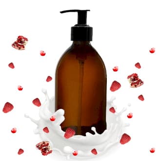 Raspberry & Pomegranate Lotion 300ml - White Label - best price from Maltashopper.com FHBLUL-04DS