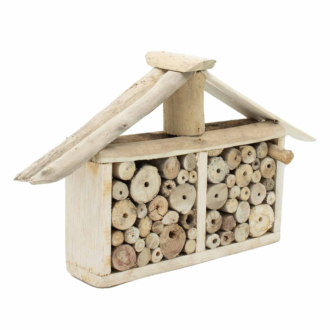 Driftwood Bee & Insect Wide-house Box - best price from Maltashopper.com BBBOX-09DS