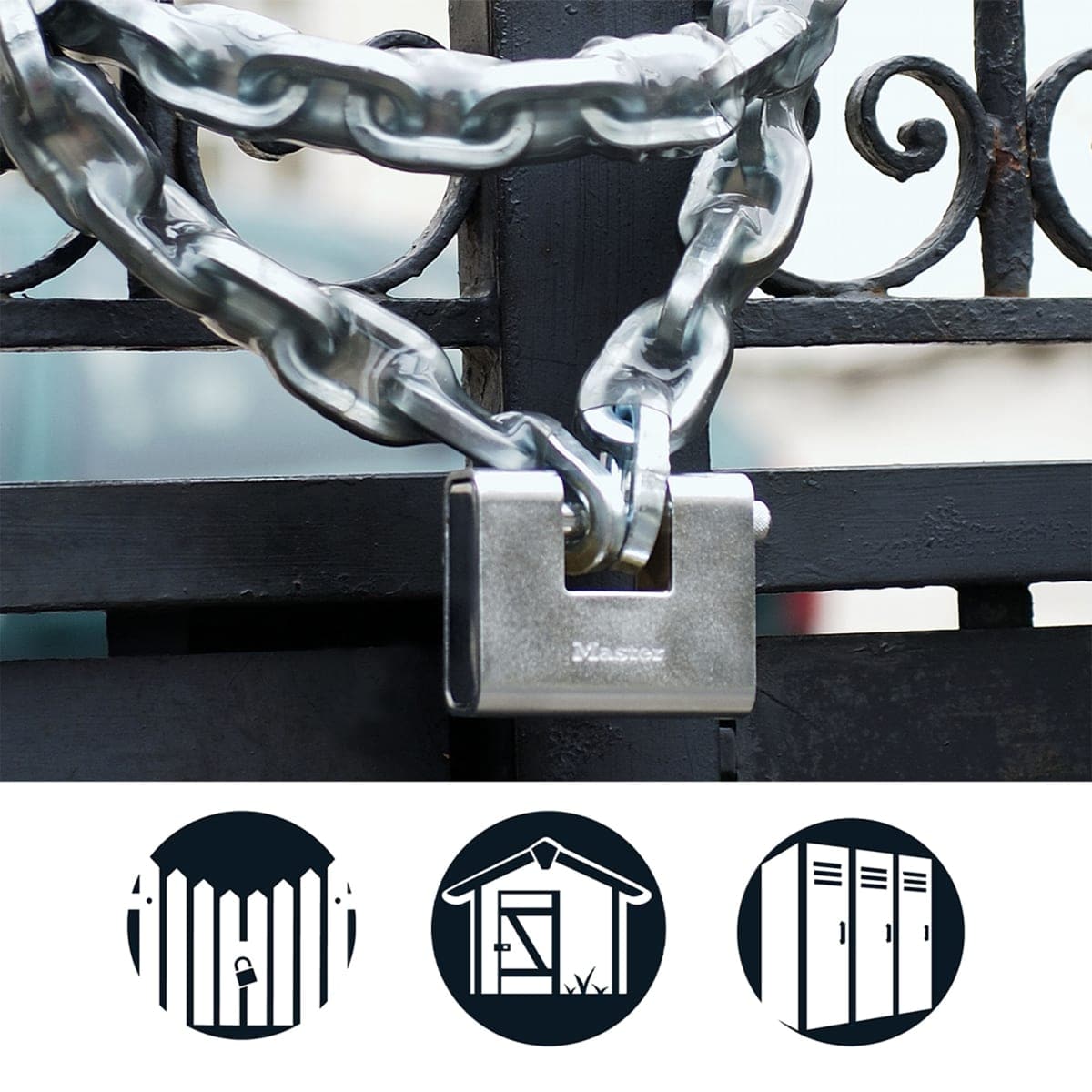 HIGH SECURITY PADLOCK 4 KEYS, 90 MM - best price from Maltashopper.com BR410211406