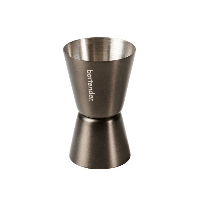 BARTENDER Dark gray measuring cup H 6.9 cm - Ø 3.6 cm - best price from Maltashopper.com CS675003