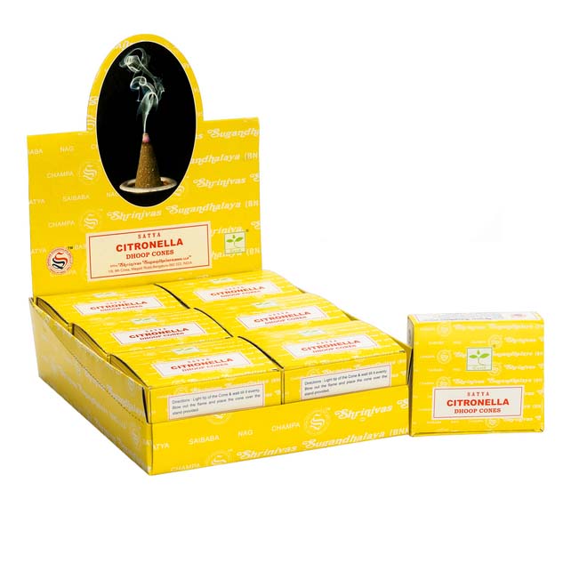 Citronella Dhoop Cones - best price from Maltashopper.com EID-64