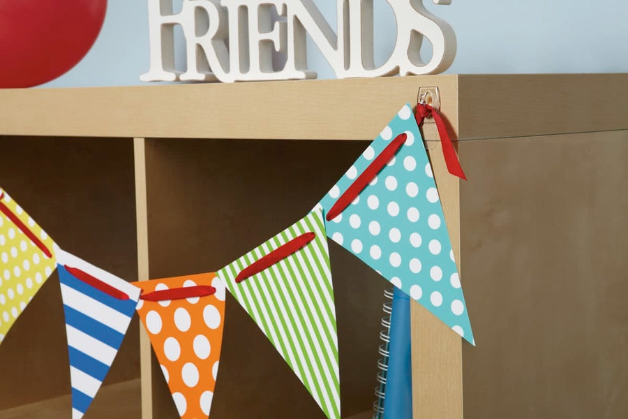 6 ADHESIVE TRANSPARENT COMMAND HOOKS FOR KEYS - best price from Maltashopper.com BR410007396