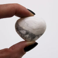 Medium African Tumble Stones - White Howlite - Magnesite - best price from Maltashopper.com ATUMBLEM-07