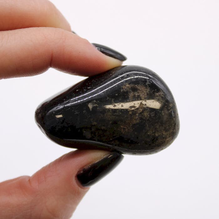 Large African Tumble Stones - Black Onyx - best price from Maltashopper.com ATUMBLEL-13