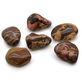 Large African Tumble Stones - Picture Nguni - best price from Maltashopper.com ATUMBLEL-21