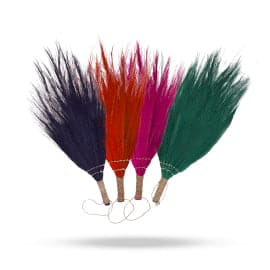 Bliss Set 4 - Pampas Long Broom - Vivid colours