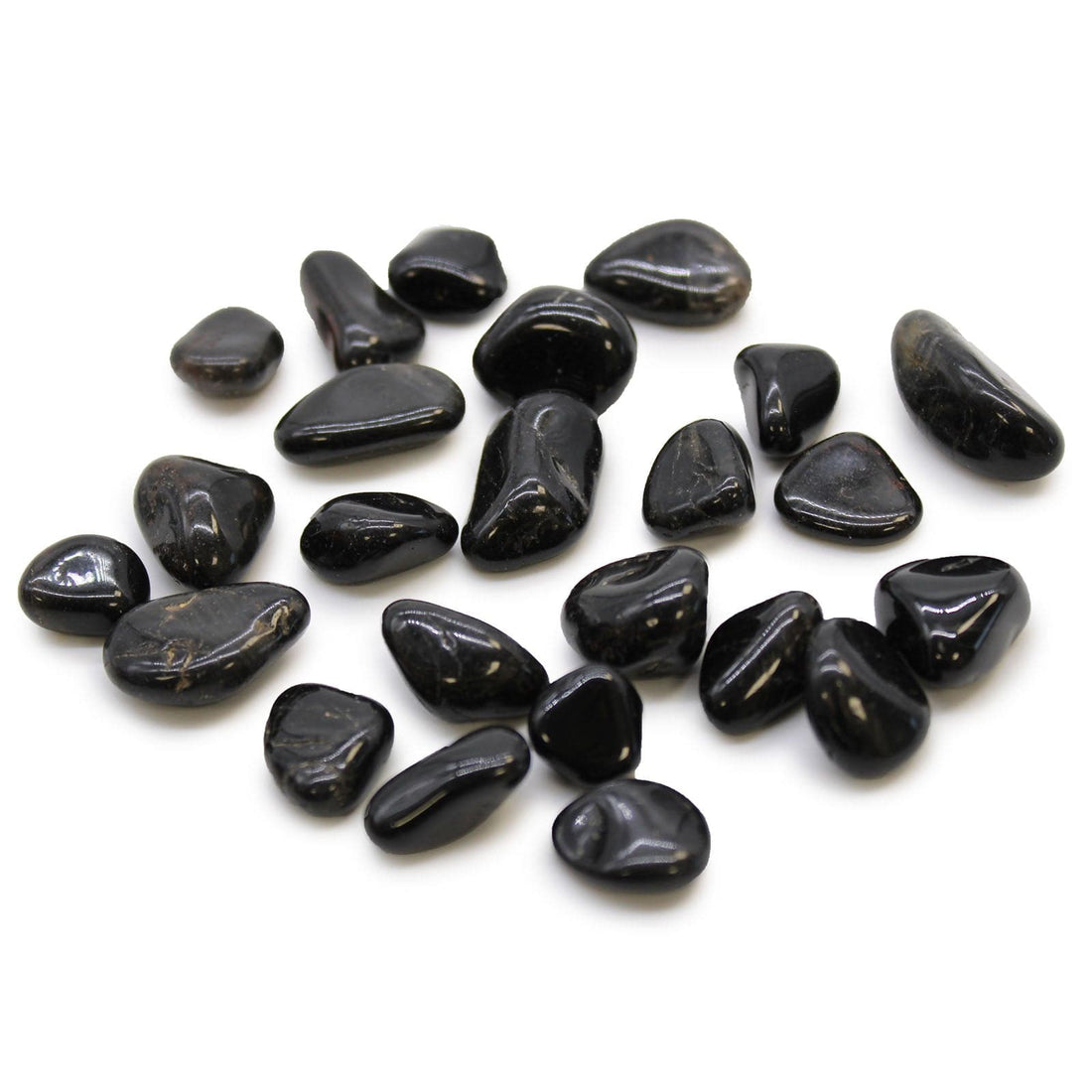 Small African Tumble Stones - Black Onyx - best price from Maltashopper.com ATUMBLES-13