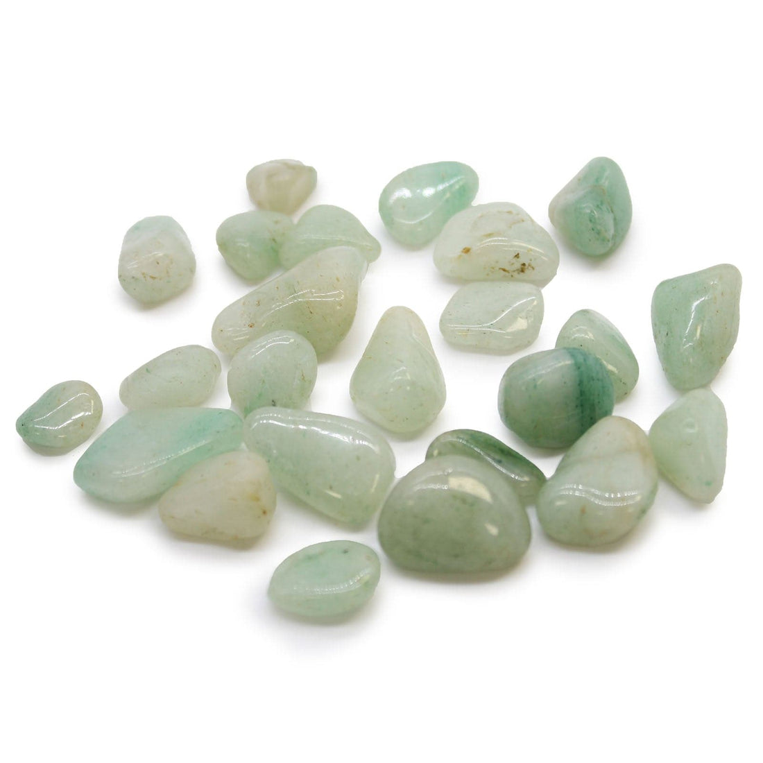 Small African Tumble Stones - Aventurine - best price from Maltashopper.com ATUMBLES-18