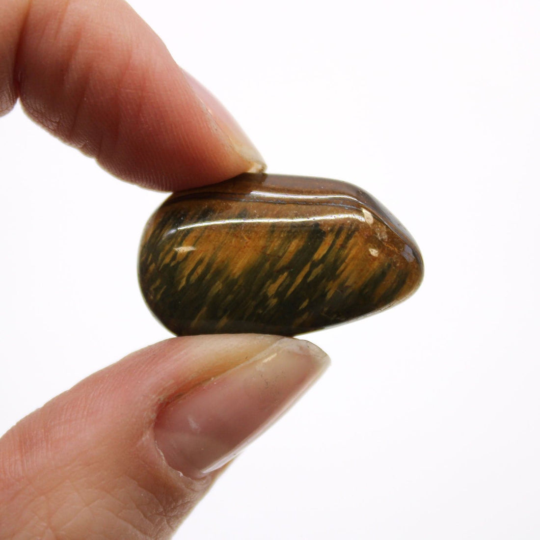 Small African Tumble Stones - Tigers Eye - Varigated - best price from Maltashopper.com ATUMBLES-20