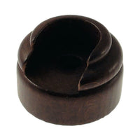 SUPPORTS ROSETTE WOOD WALNUT D28 CM - best price from Maltashopper.com BR410610260