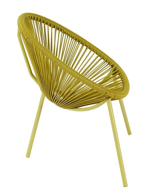 ACAPULCO Green children's chair H 56 x W 43 x D 42 cm