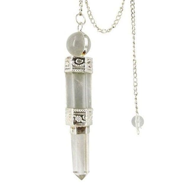 Three Piece Pendulum - Rock Quartz - best price from Maltashopper.com SPECMP-11