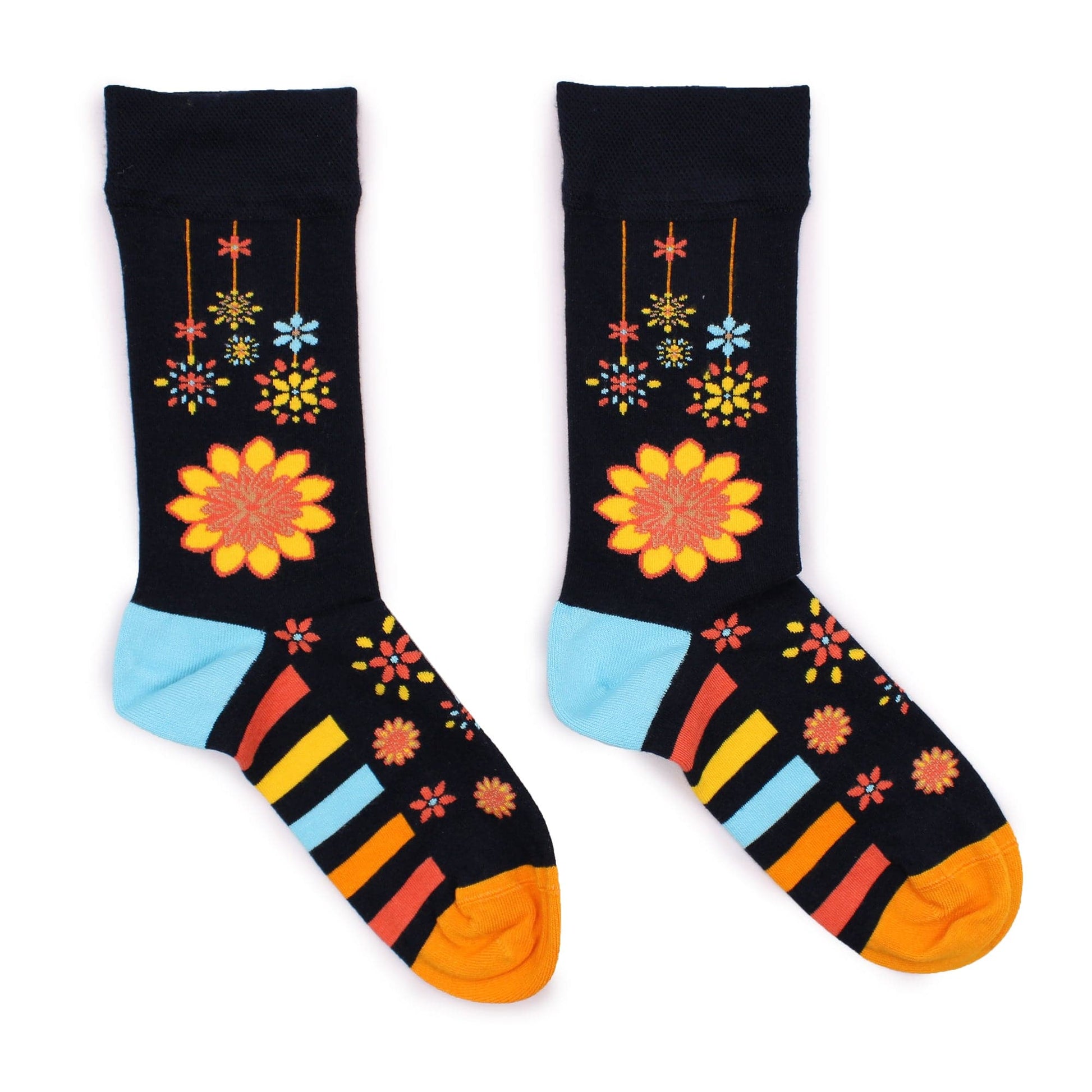 Hop Hare Bamboo Socks (41-46) - Mandala Flowers - best price from Maltashopper.com BAMS-05M