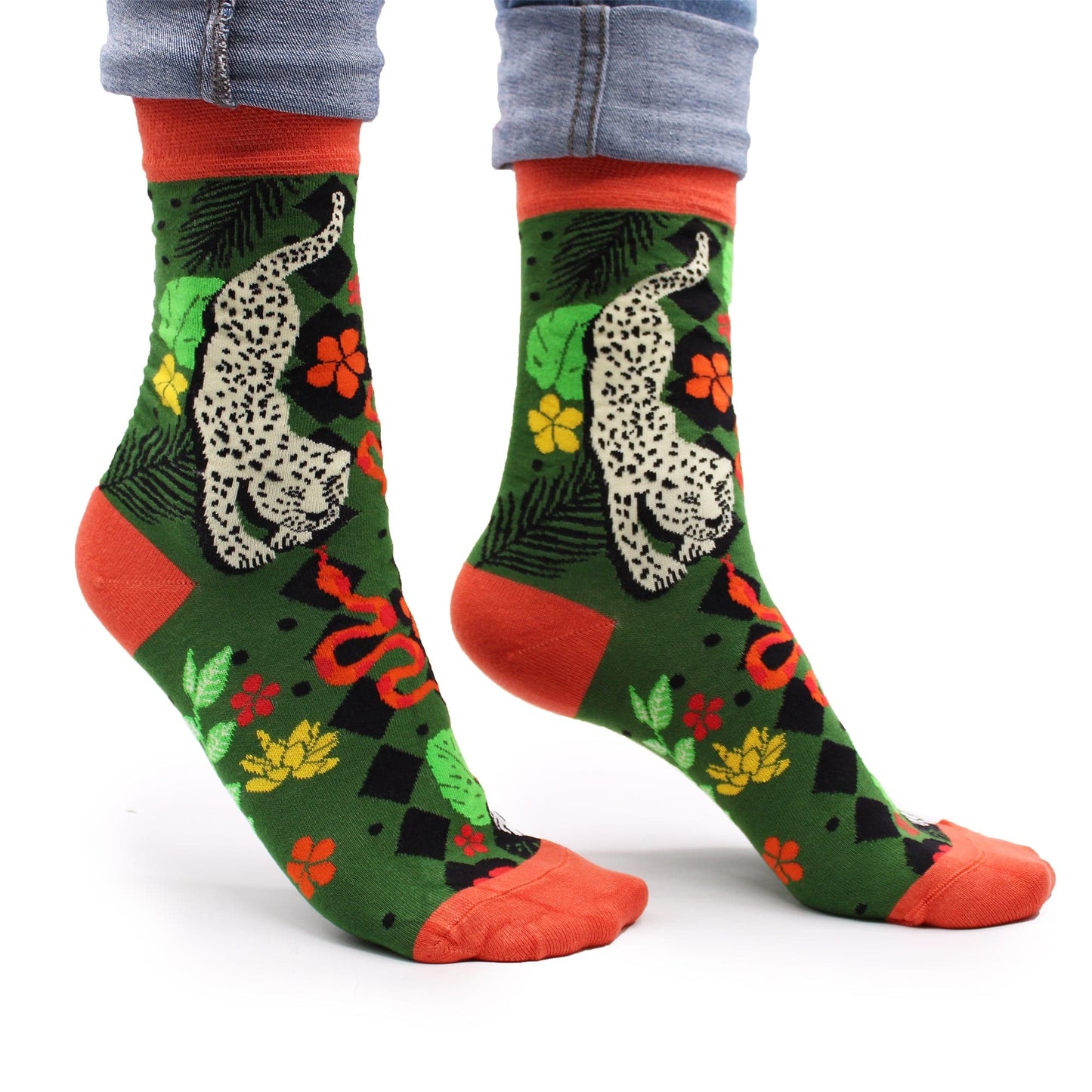 Hop Hare Bamboo Socks (36-40) - Bali Jungle - best price from Maltashopper.com BAMS-24F