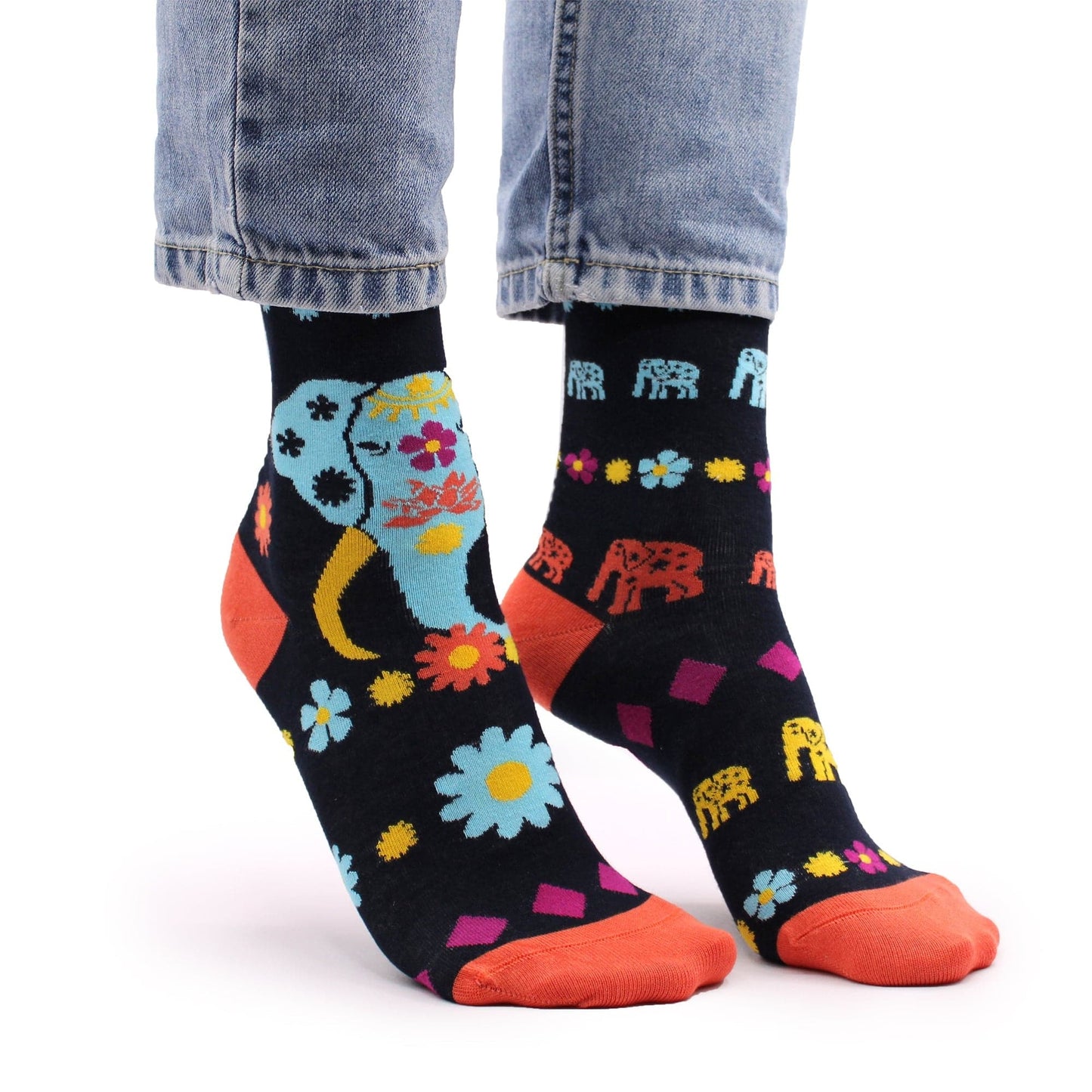 Hop Hare Bamboo Socks (41-46) - Lucky Elephant  - best price from Maltashopper.com BAMS-02M