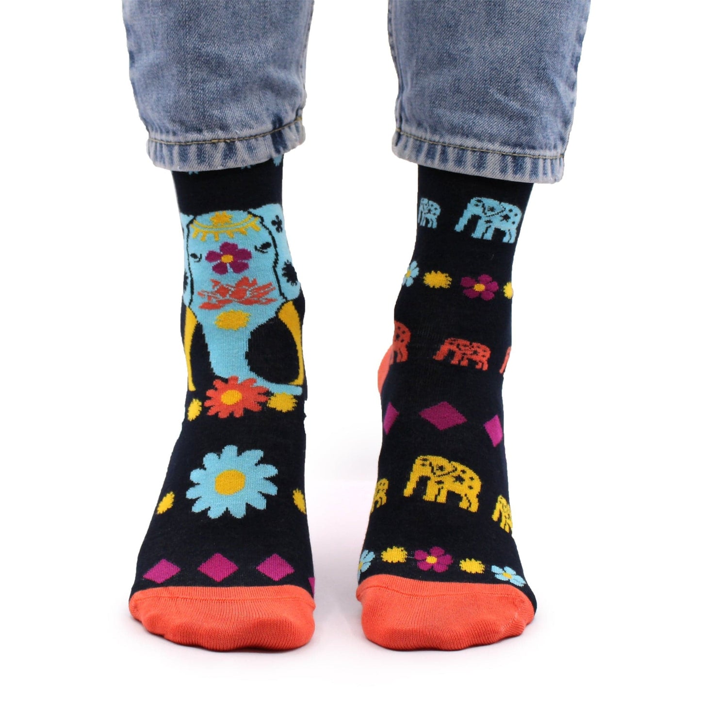 Hop Hare Bamboo Socks (41-46) - Lucky Elephant  - best price from Maltashopper.com BAMS-02M