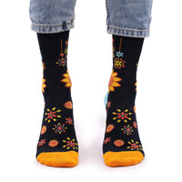 Hop Hare Bamboo Socks (36-40) - Mandala Flowers - best price from Maltashopper.com BAMS-05F
