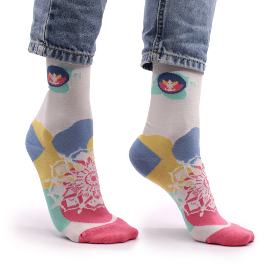 Hop Hare Bamboo Socks (36-40) - Meditation  - best price from Maltashopper.com BAMS-07F