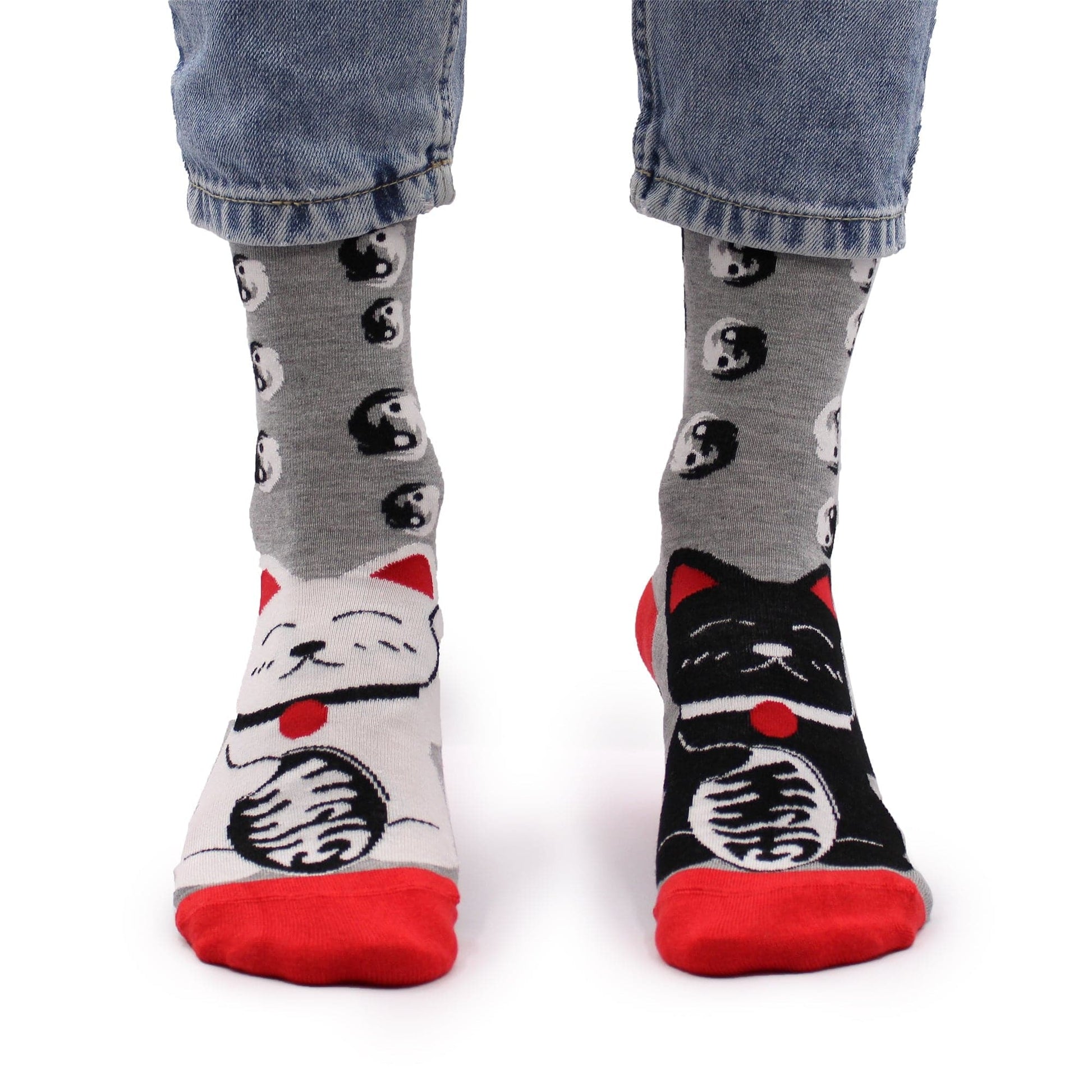 Hop Hare Bamboo Socks (41-46) - Lucky Cats  - best price from Maltashopper.com BAMS-01M