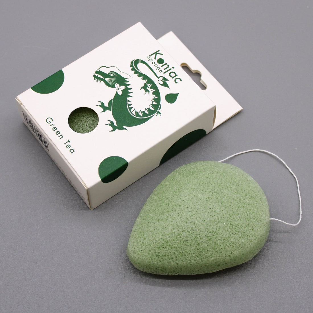 Teardrop Konjac Sponge - Green Tea - Protective - best price from Maltashopper.com TKONG-02