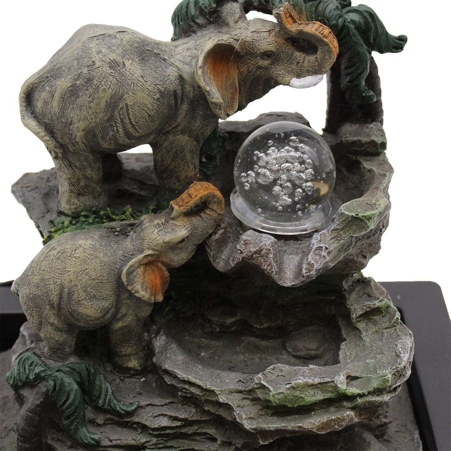 Tabletop Water Feature - 30cm - Elephant Family - best price from Maltashopper.com WATERF-07