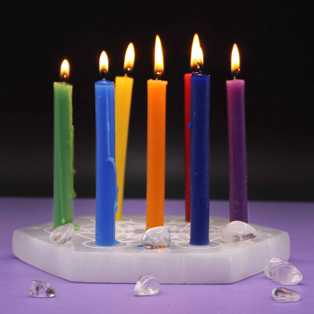 Set of 10 Spell Candles - Clensing - best price from Maltashopper.com SCAND-05