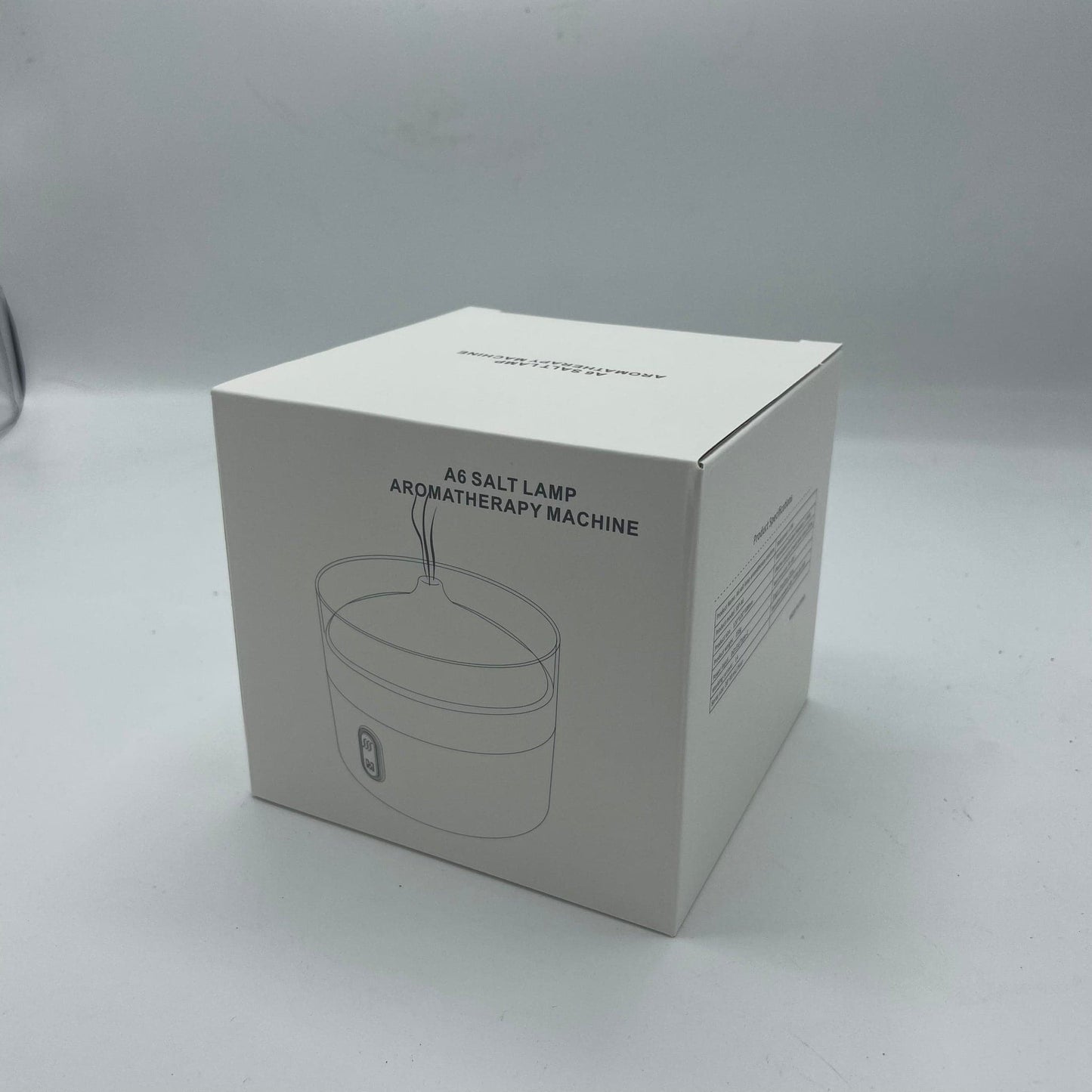 Bliss Himalayan Salt Aroma Diffuser - Night Light - USB-C - Flame Effect (Salt not included)
