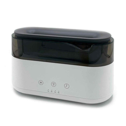 Modern Aroma Diffuser - Led Clock - USB-C - Flame Effect - best price from Maltashopper.com AATOM-26