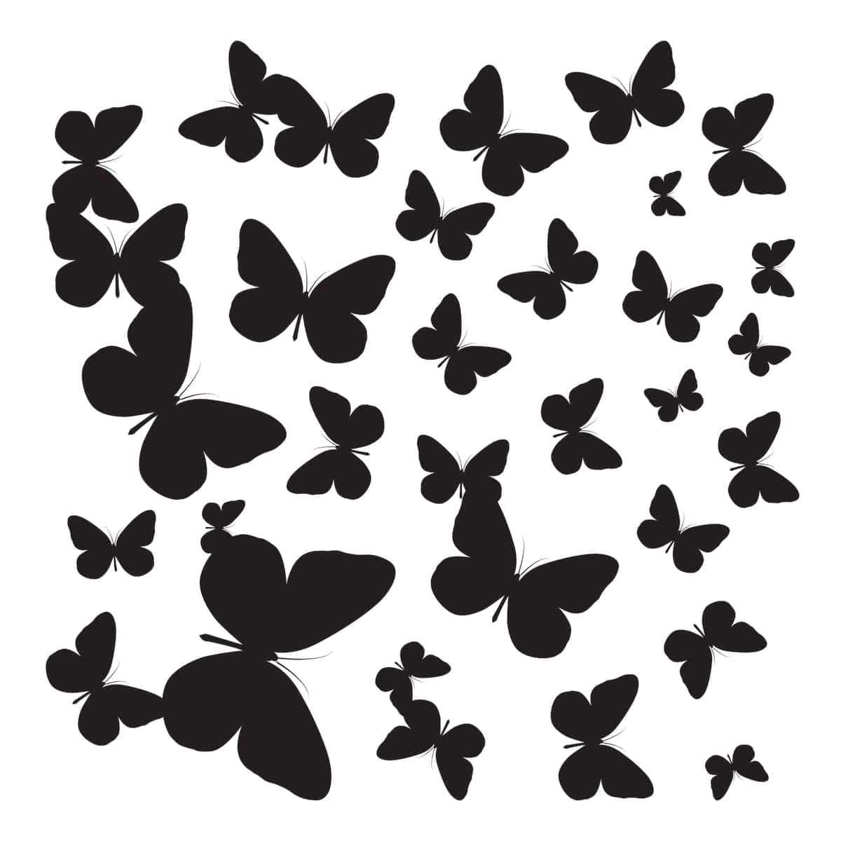 Bricocenter BUTTERFLIES STICKER 31.5X34 CM
