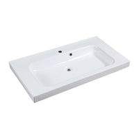CABINET REMIX 90 2 DRAWERS GLOSSY WHITE L90 H58 P46 - best price from Maltashopper.com BR430008745