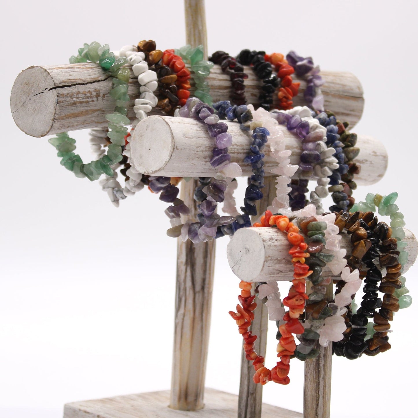 Chipstone Bracelet - Opalite - best price from Maltashopper.com AWCB-08DS