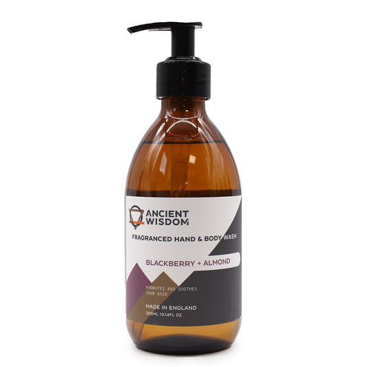 Blackberry & Almond Hand & Body Wash 300ml - best price from Maltashopper.com FHBW-02
