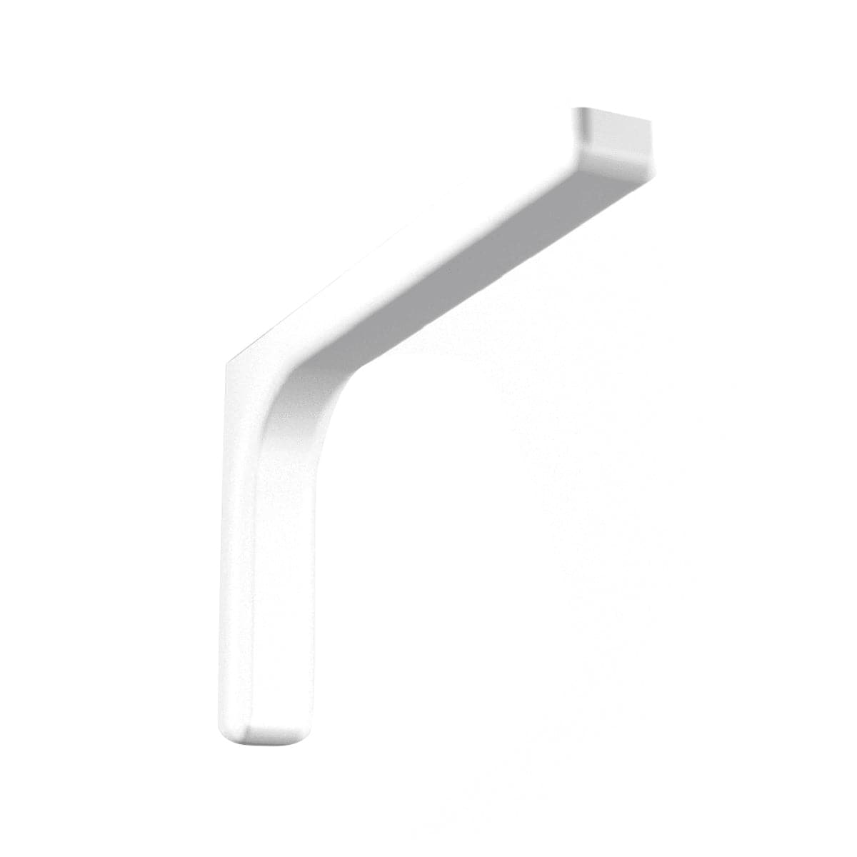 LEONARDO SHELF SUPPORT GALVANISED STEEL P24 H14.4CM CAPACITY 10KG WHITE - best price from Maltashopper.com BR410500802